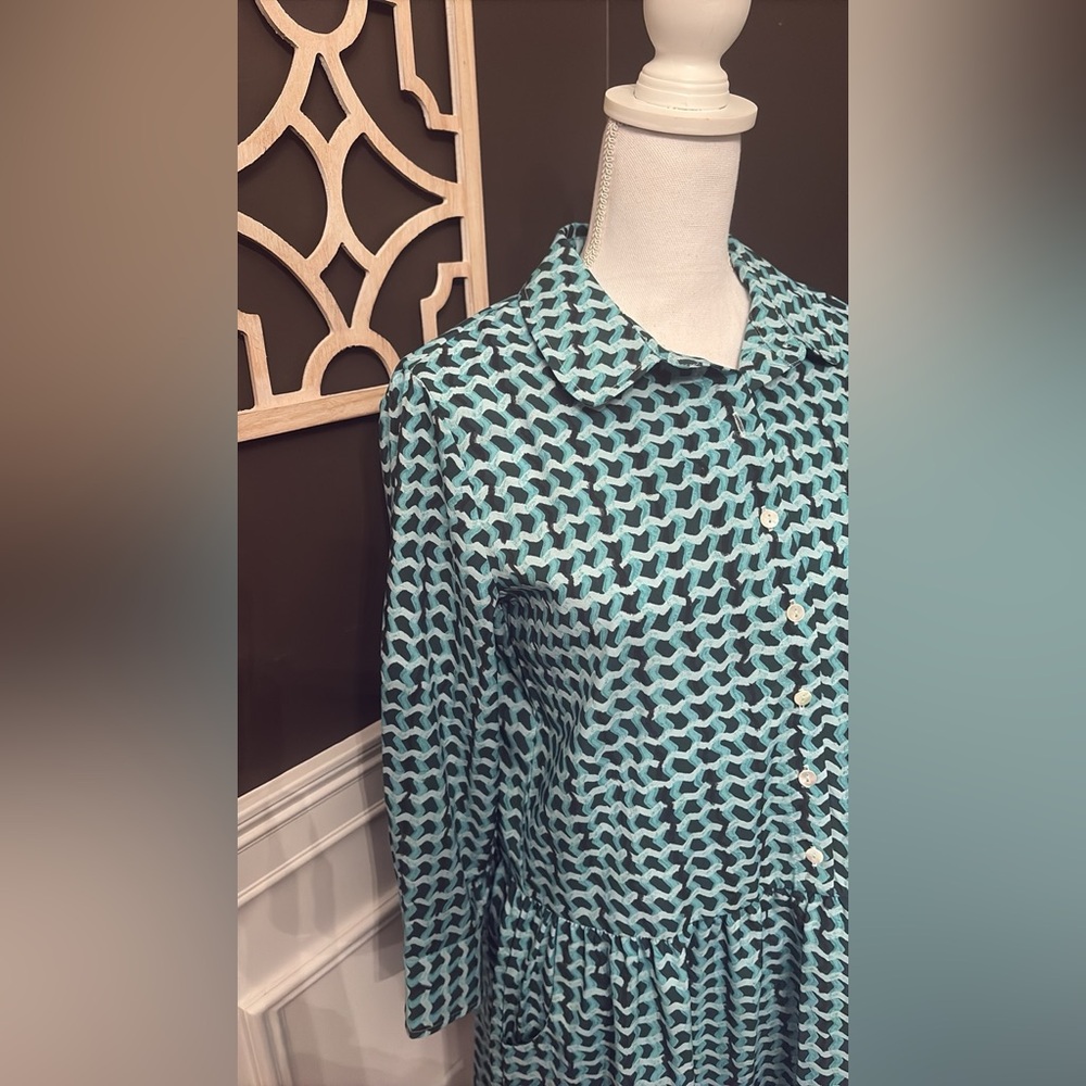 Tuckernuck Green Asymmetrical Dress - Picture 3 of 6
